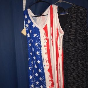 4th of July American flag shirt! New with tags!
